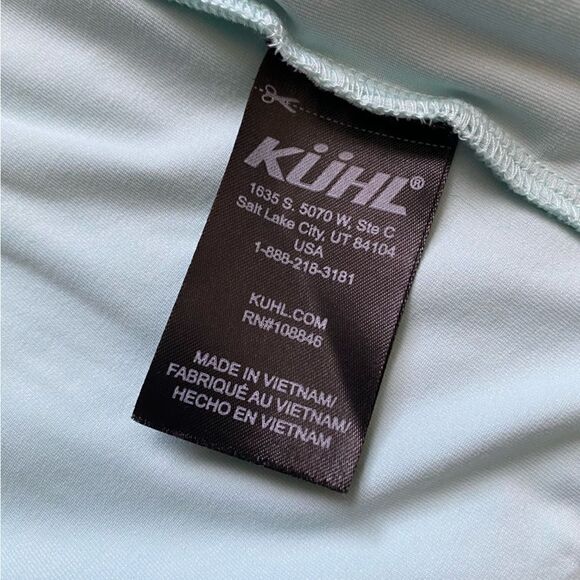 Kuhl Jacket Light Blue Thin Hooded Zip Front Women’s Size XS - Picture 12 of 13